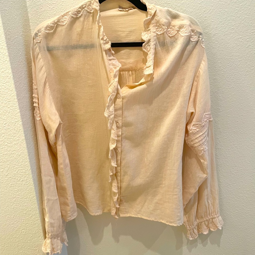 Louise Misha peasant blouse
